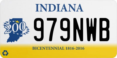 IN license plate 979NWB