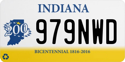 IN license plate 979NWD