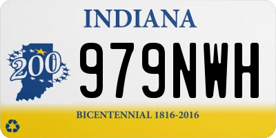 IN license plate 979NWH