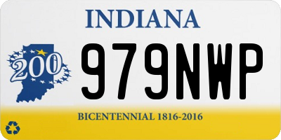 IN license plate 979NWP