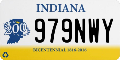 IN license plate 979NWY