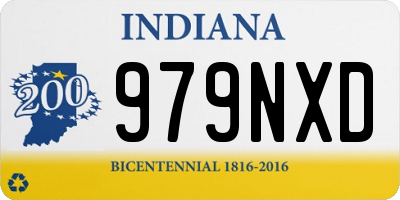 IN license plate 979NXD
