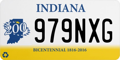 IN license plate 979NXG