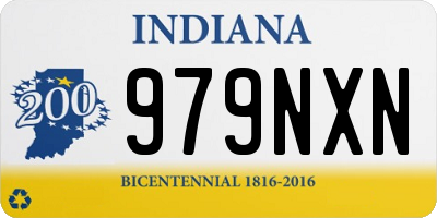 IN license plate 979NXN
