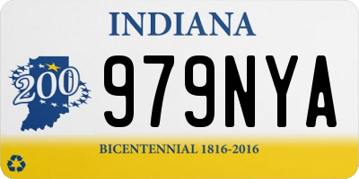 IN license plate 979NYA