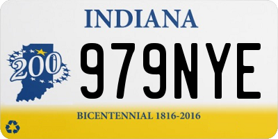 IN license plate 979NYE