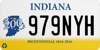 IN license plate 979NYH