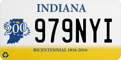 IN license plate 979NYI