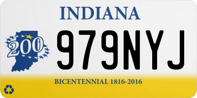 IN license plate 979NYJ