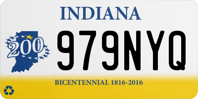 IN license plate 979NYQ