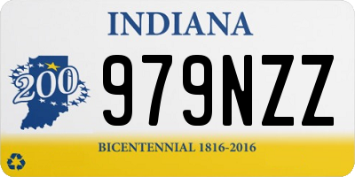 IN license plate 979NZZ