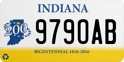 IN license plate 979OAB