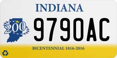 IN license plate 979OAC
