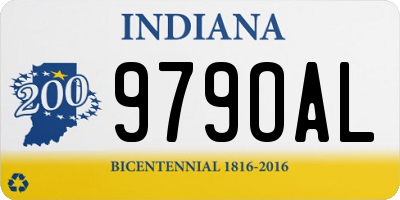 IN license plate 979OAL