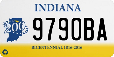 IN license plate 979OBA