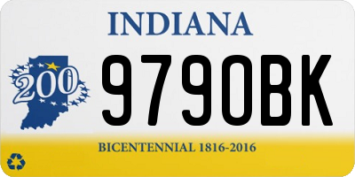 IN license plate 979OBK