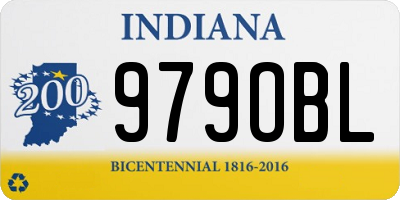 IN license plate 979OBL