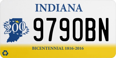 IN license plate 979OBN