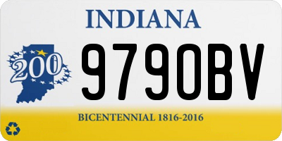 IN license plate 979OBV
