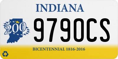 IN license plate 979OCS