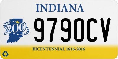 IN license plate 979OCV