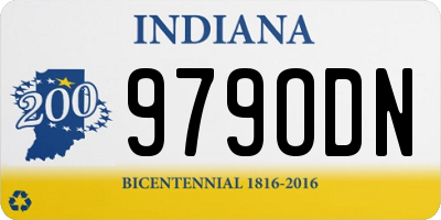 IN license plate 979ODN