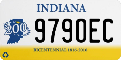 IN license plate 979OEC