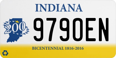 IN license plate 979OEN