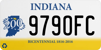 IN license plate 979OFC