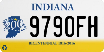 IN license plate 979OFH