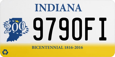 IN license plate 979OFI