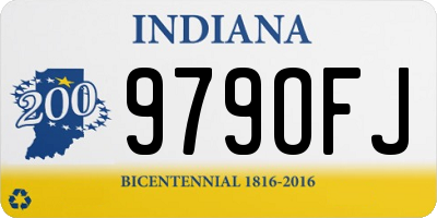 IN license plate 979OFJ