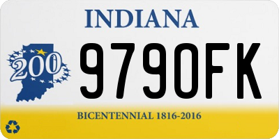 IN license plate 979OFK