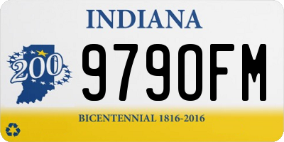 IN license plate 979OFM