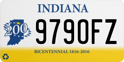 IN license plate 979OFZ