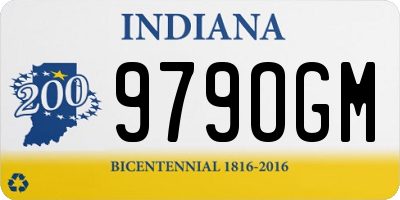 IN license plate 979OGM