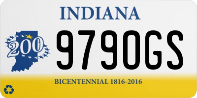 IN license plate 979OGS