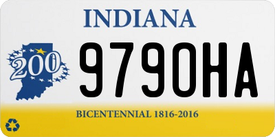 IN license plate 979OHA