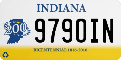 IN license plate 979OIN