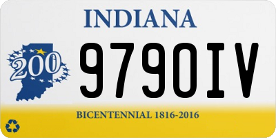 IN license plate 979OIV