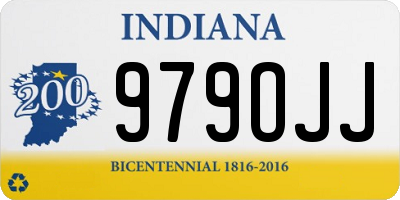 IN license plate 979OJJ