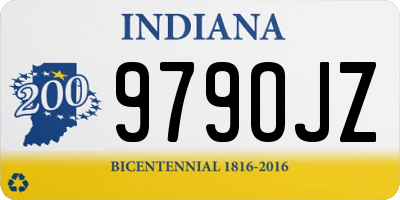IN license plate 979OJZ