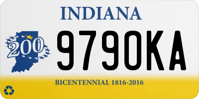 IN license plate 979OKA