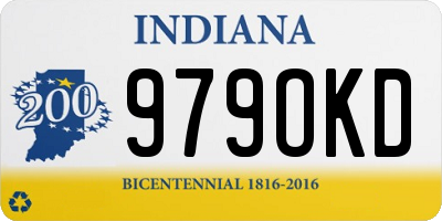 IN license plate 979OKD