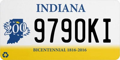 IN license plate 979OKI