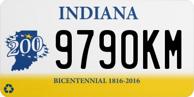 IN license plate 979OKM