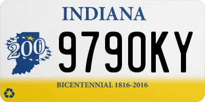 IN license plate 979OKY