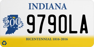 IN license plate 979OLA