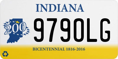 IN license plate 979OLG