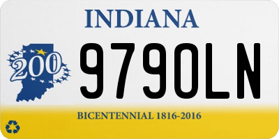 IN license plate 979OLN